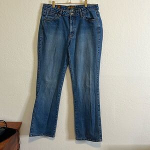 Aura By Wrangler Regular Rise Jeans Size 16R/TAL GUC Blue